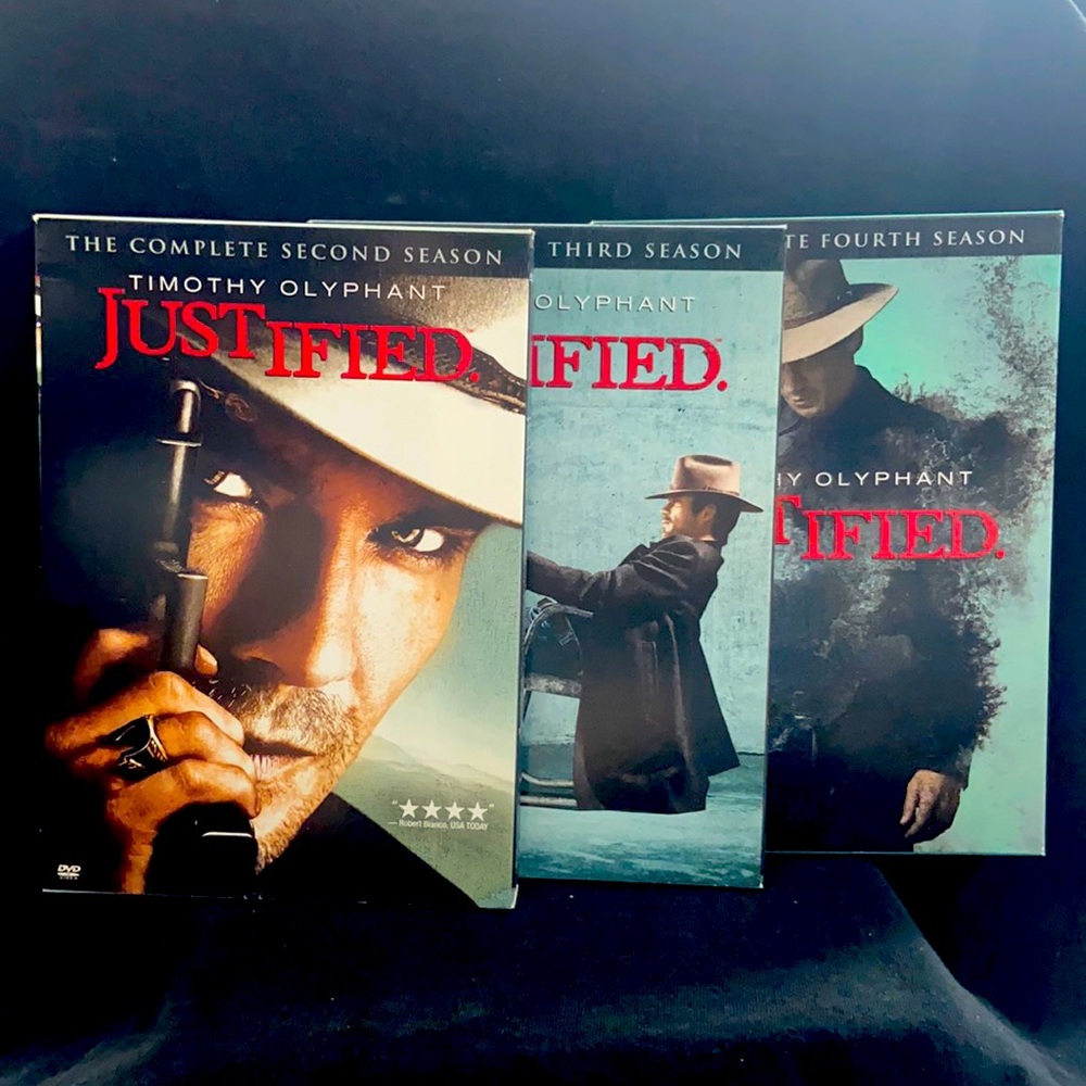 Justified Seasons - only have second, third and fourth
